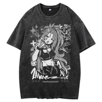 Zavalr Grunge Debut Acid Wash T-Shirt