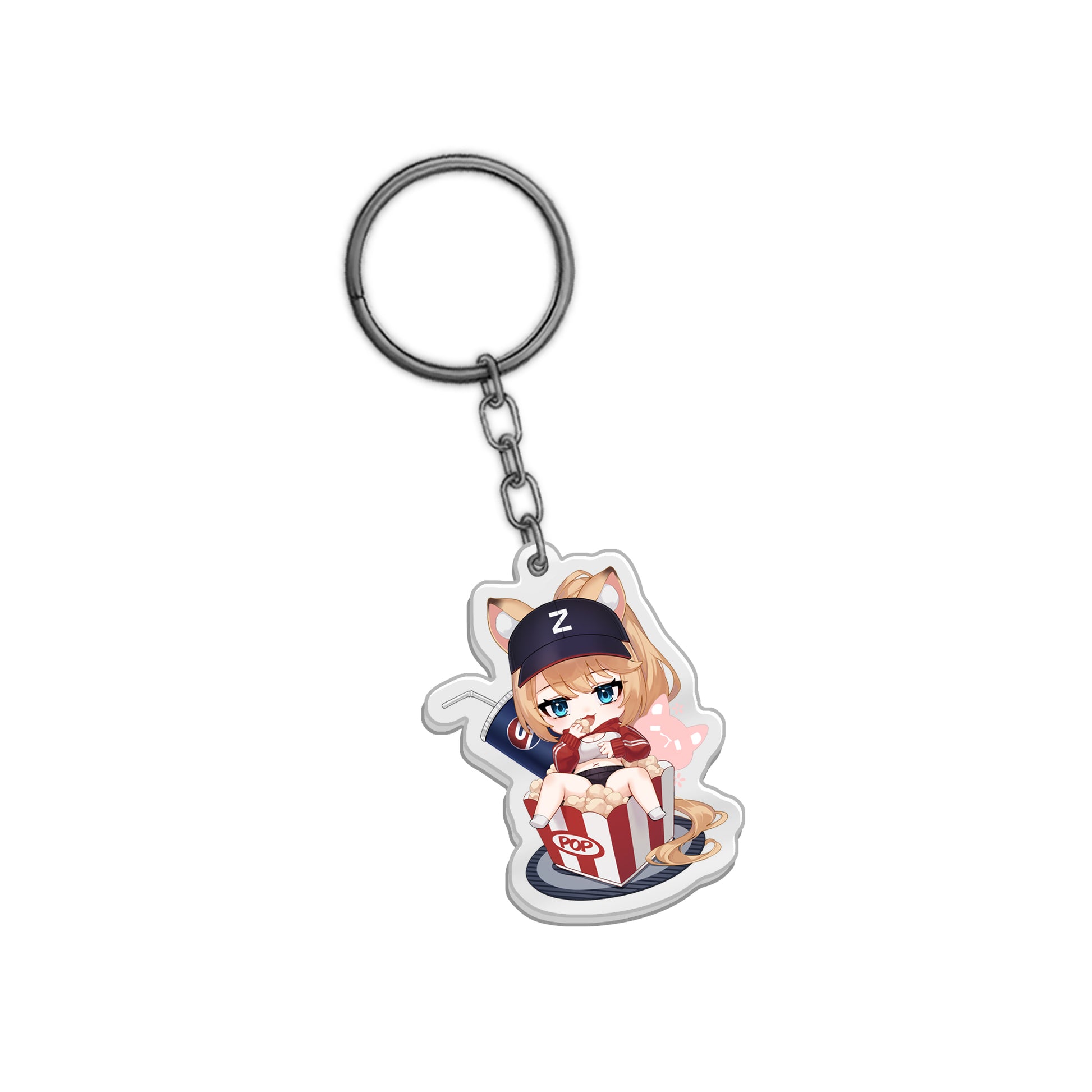 ZavvyGamer Junk Food Keychain