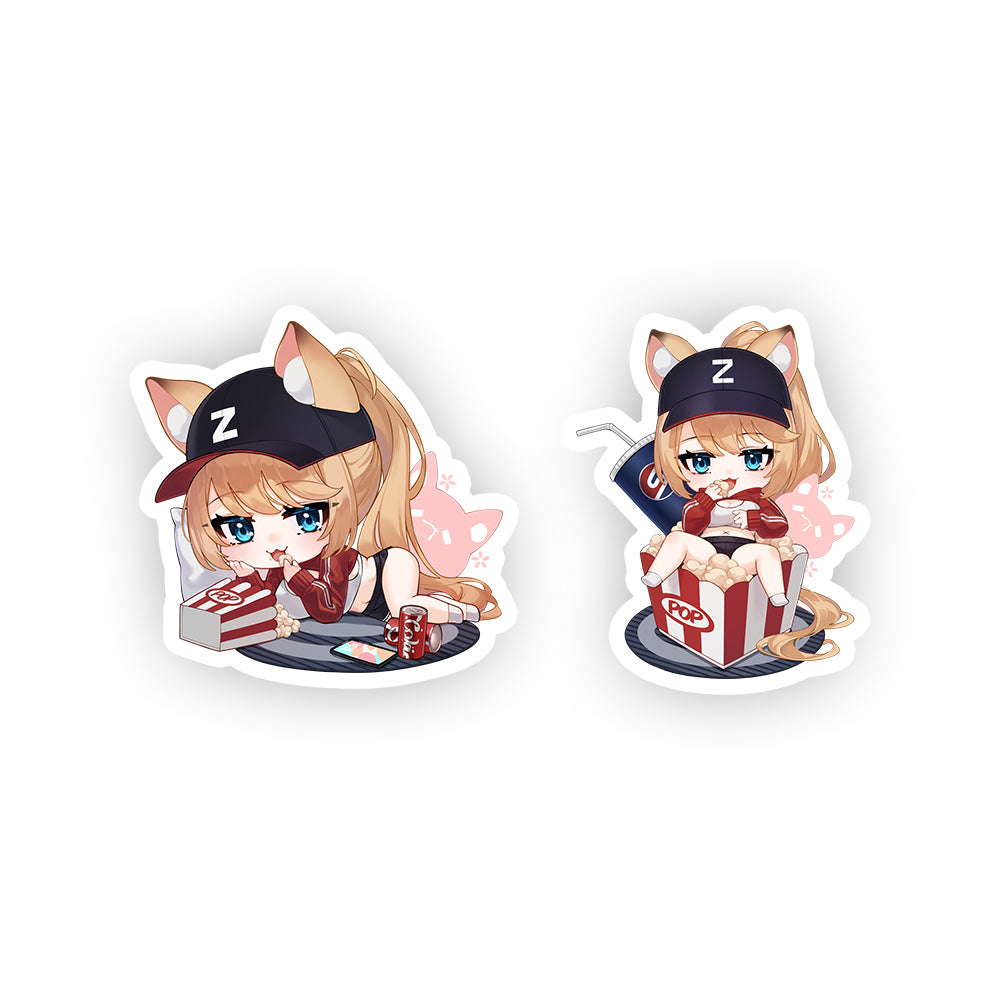 ZavvyGamer Chibi Sticker Pack