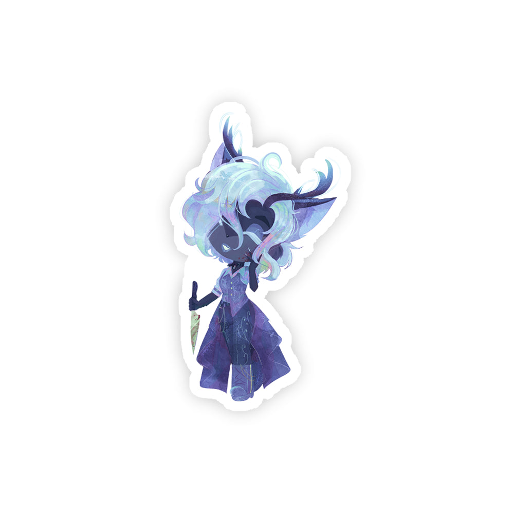 Zilar Luna Sticker