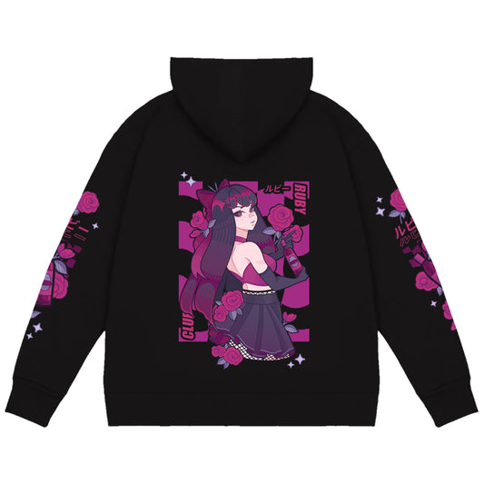 LUCIDIT.Y Ruby Club Zip Up Hoodie