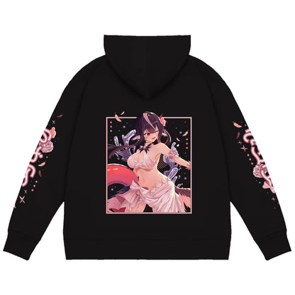 Andreia Herz "Beachside Birbs" Zip Up Hoodie