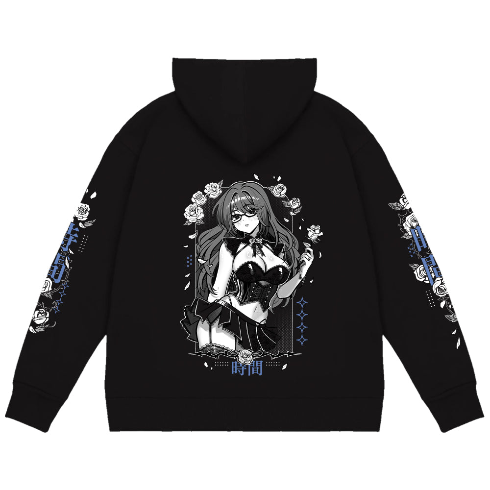 NomadicWhovian Waifu Zip Up Hoodie