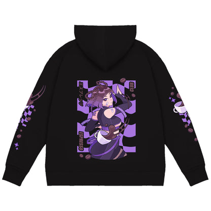 LUCIDIT.Y Espresso Club Zip Up Hoodie