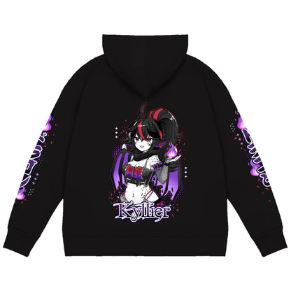 kyllier "Shadow Dragon" Zip-Up Hoodie