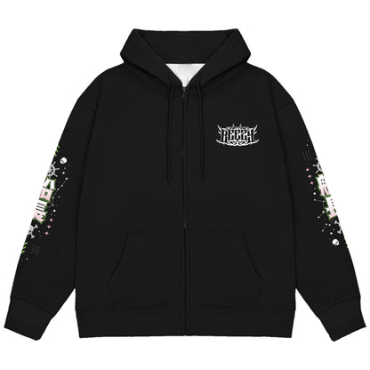 CaptainBeezy Zip Up Hoodie