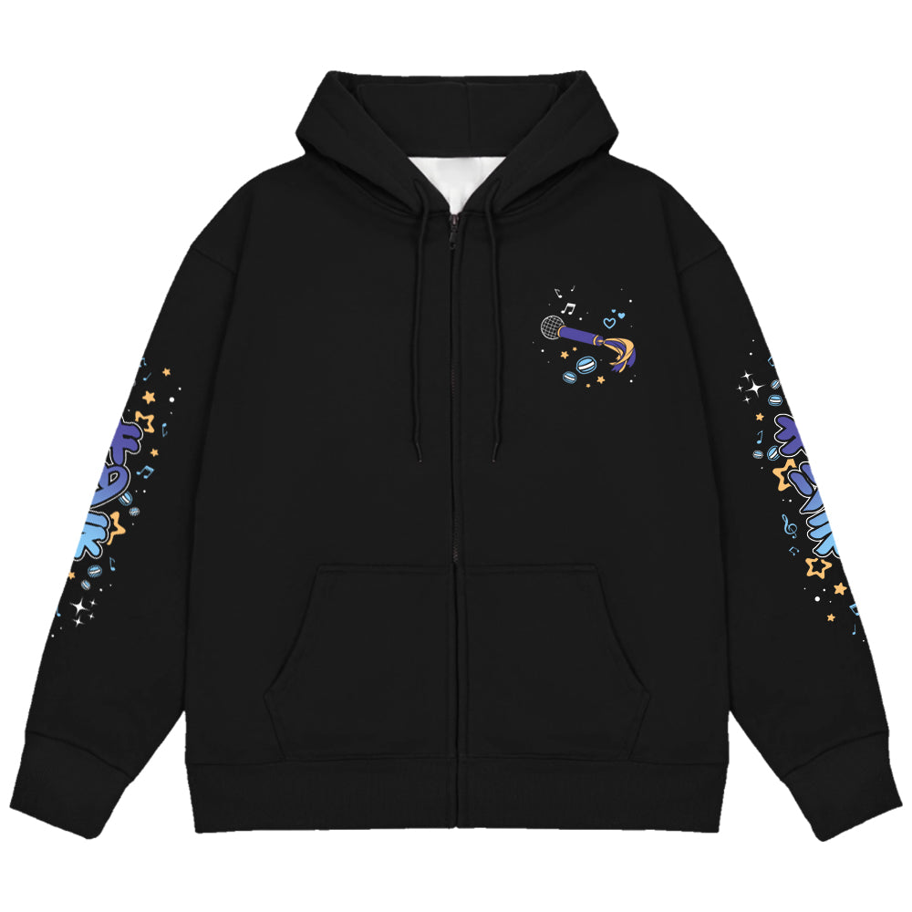 Cosmic Kitsune Zip Up Hoodie
