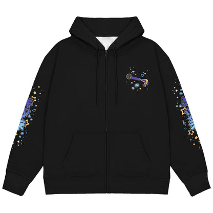 Cosmic Kitsune Zip Up Hoodie