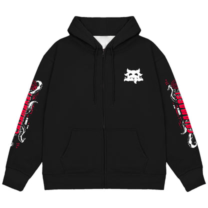 Calamarei "Kraken Cult" Zip Up Hoodie