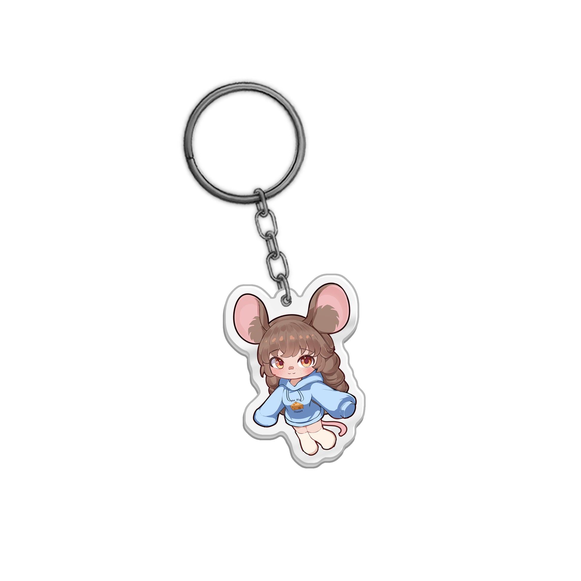 ZumiVT The Big Cheese Keychain