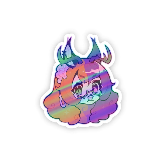 battlekale_ Holographic Sticker