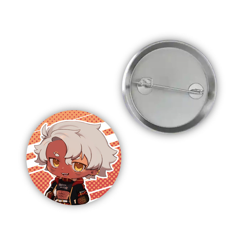 Yuitannn Chibi Button Pin