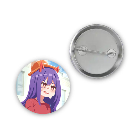 Numi "Kinda, Not Really" Button Pin