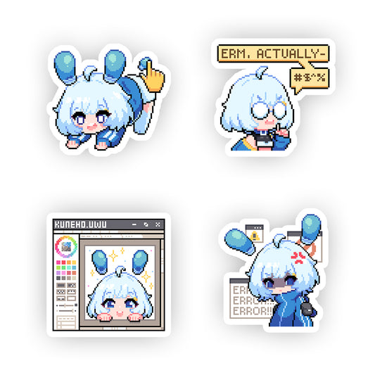 cunniehoe Sticker Pack