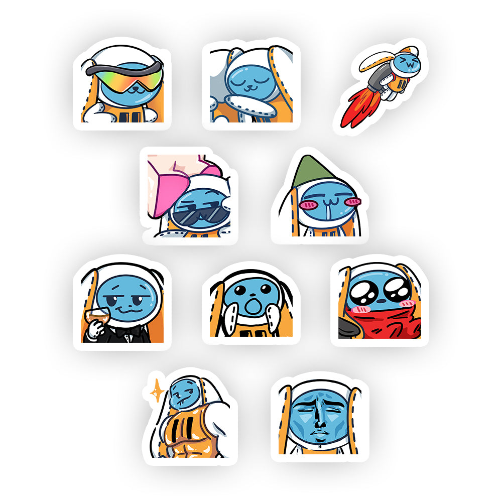 honeythekawaiibunny Honeybuns Sticker Pack