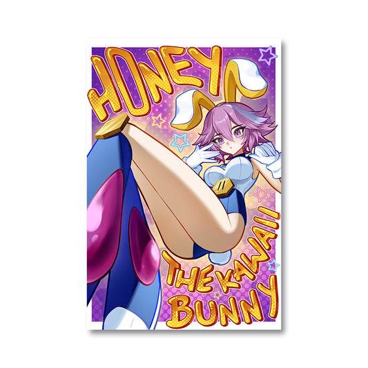 Honeythekawaiibunny Cyber Bunny Charm Poster