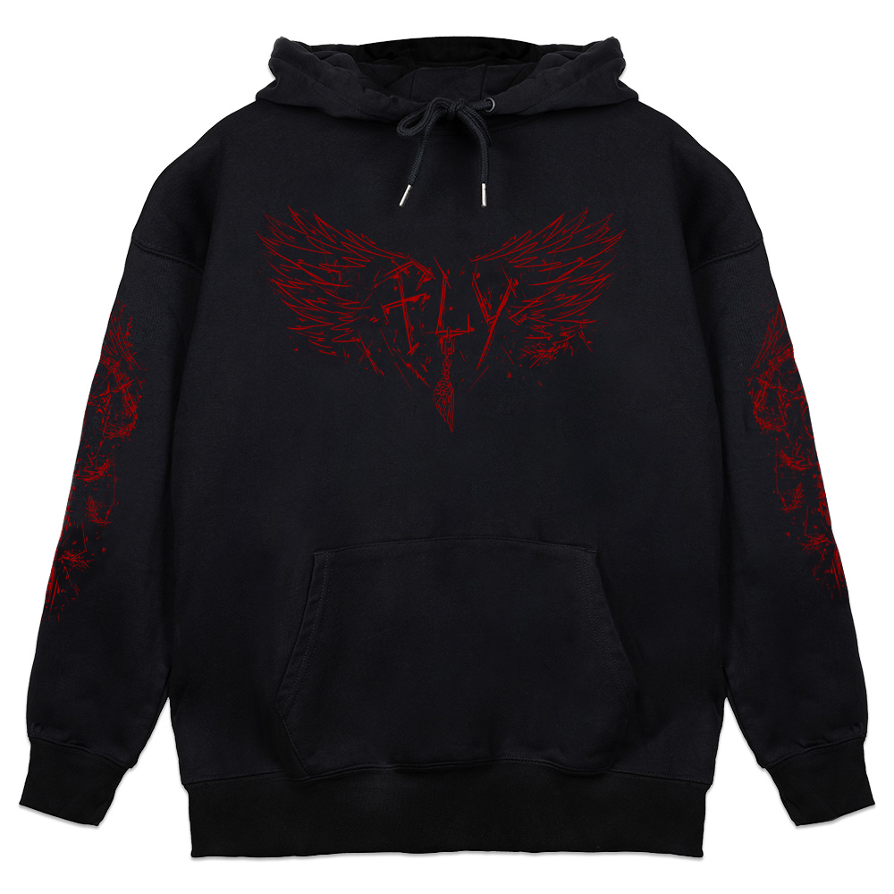 Ricky FLY Red Alt Hoodie