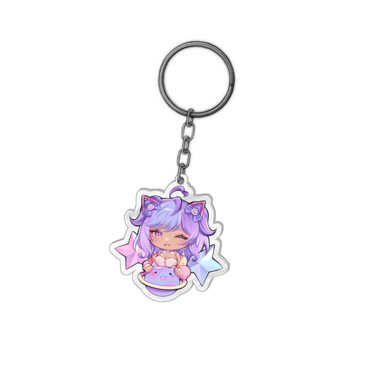 bbyruthless Cosmic Acrylic Keychain