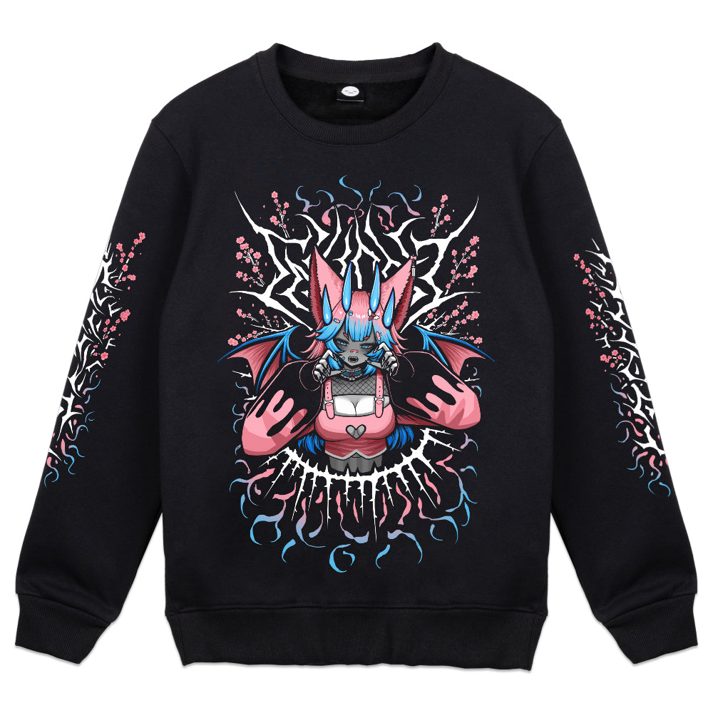 InuchiThePuppi Pastel Metal Crewneck