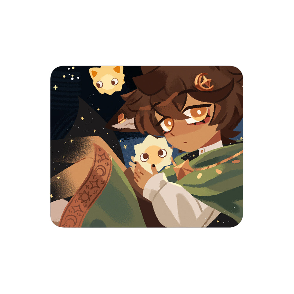 isatwothree "Under Starlight" Mousepad