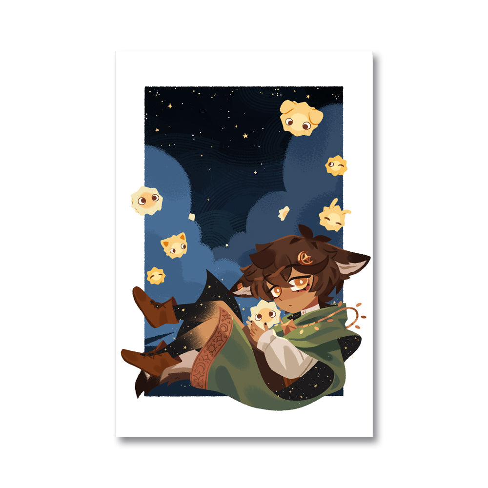 isatwothree "Under Starlight" Poster