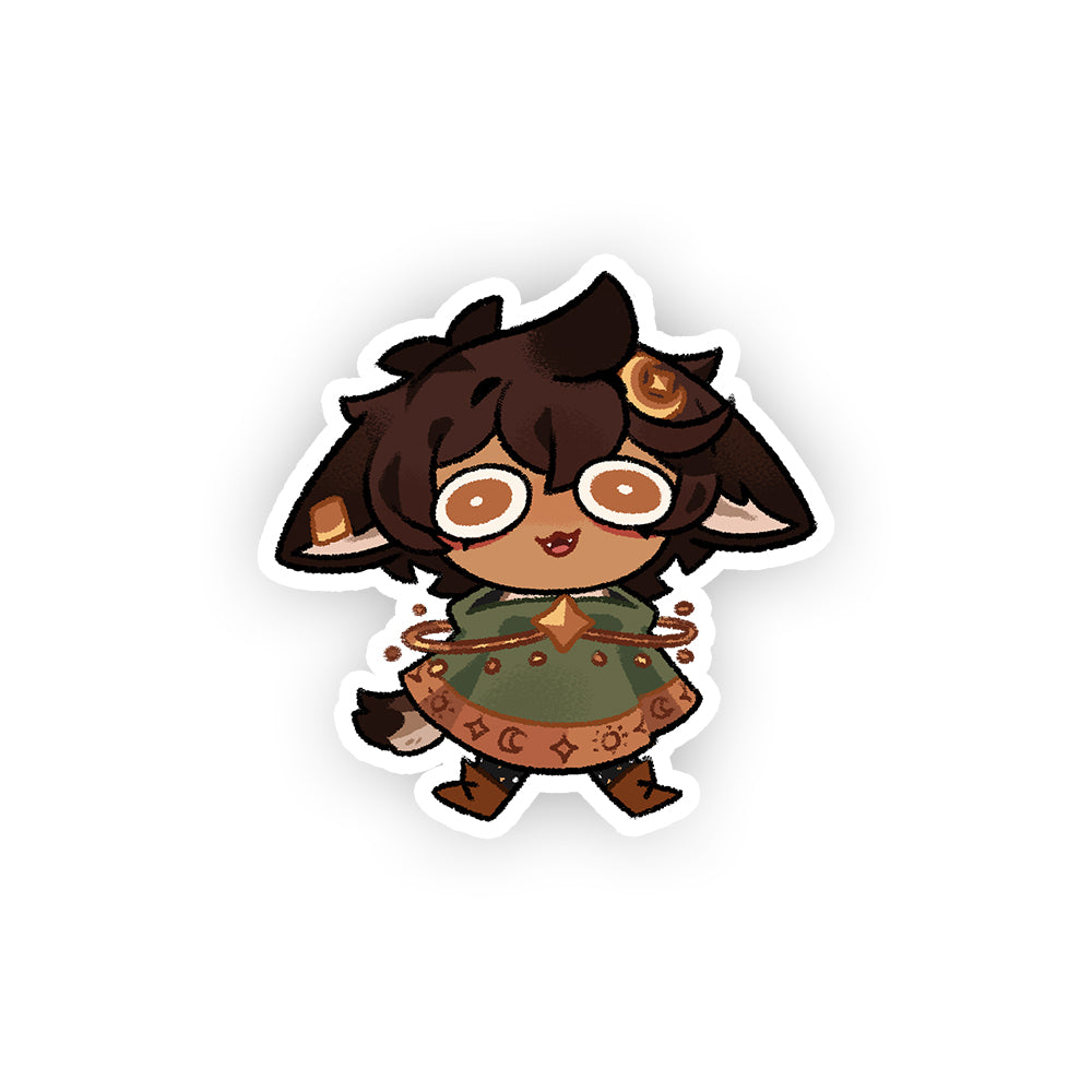 isatwothree "Silly Jump" Sticker