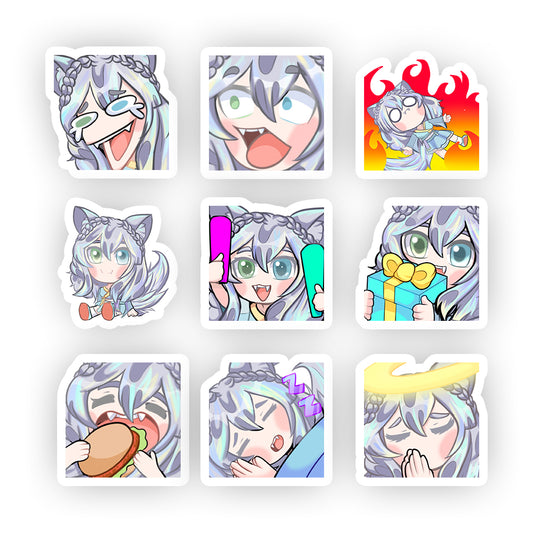 kajirakumiho Emote Sticker Pack 2