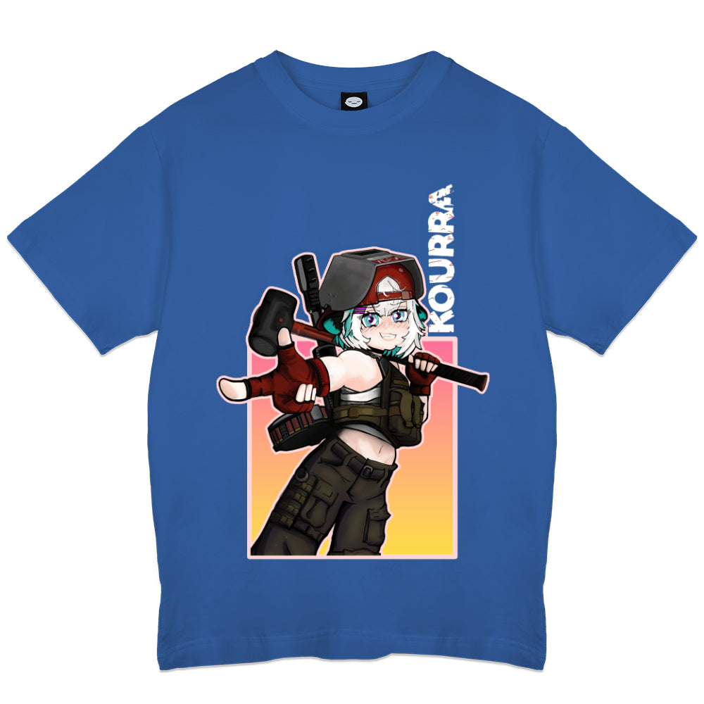 Kourra VokRat T-Shirt in Russian Blue