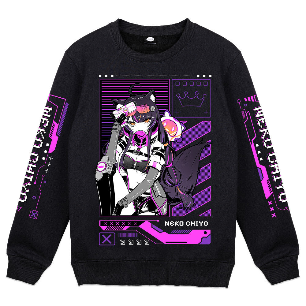 Nekochiyo Neko Boss Crewneck