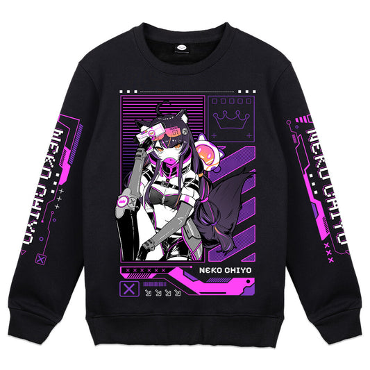 Nekochiyo Neko Boss Crewneck