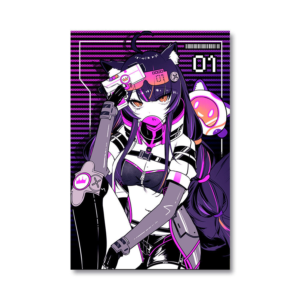 Nekochiyo Neko Boss Poster