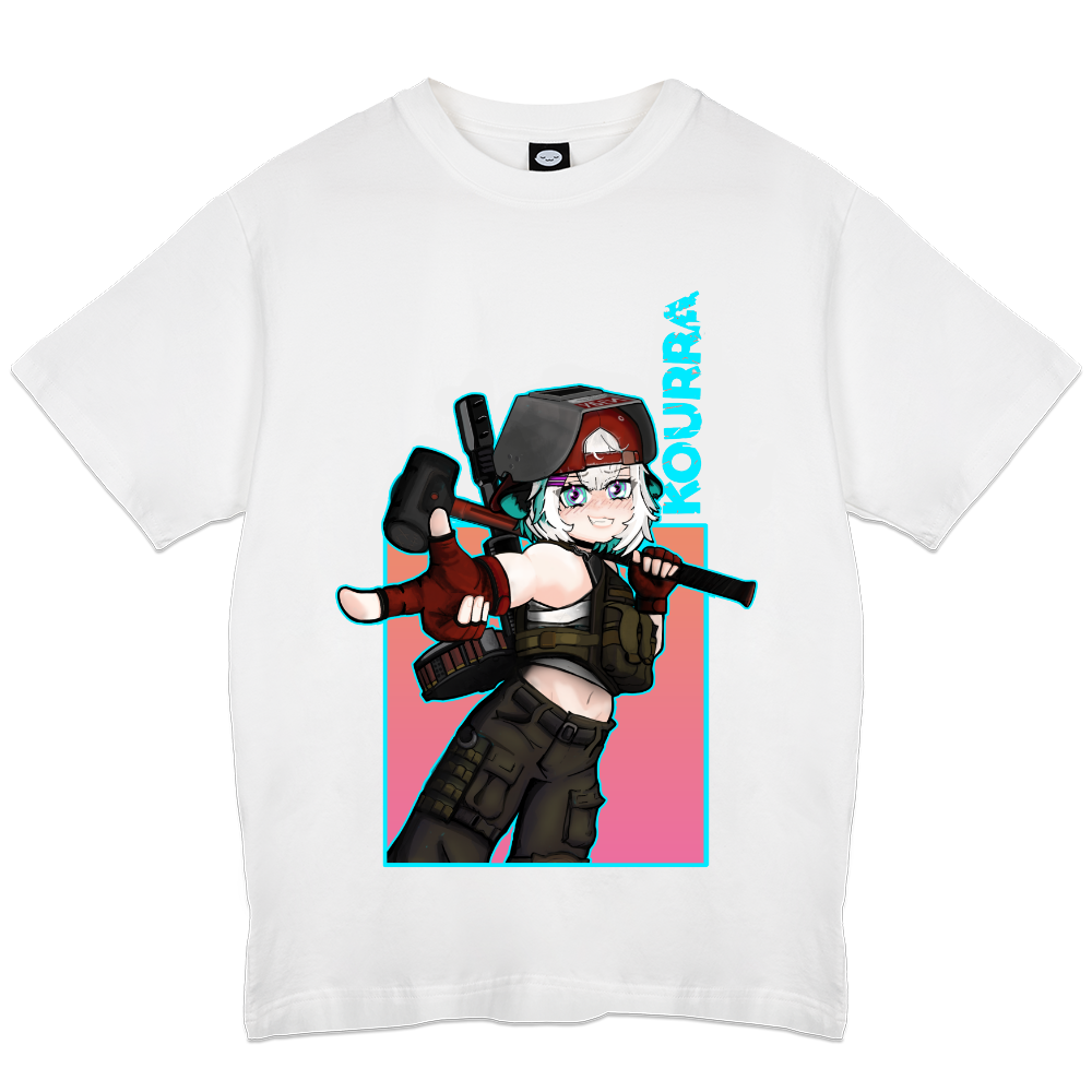 Kourra VokRat T-Shirt in white