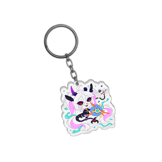luna_tv_ "The Wolf"  Keychain