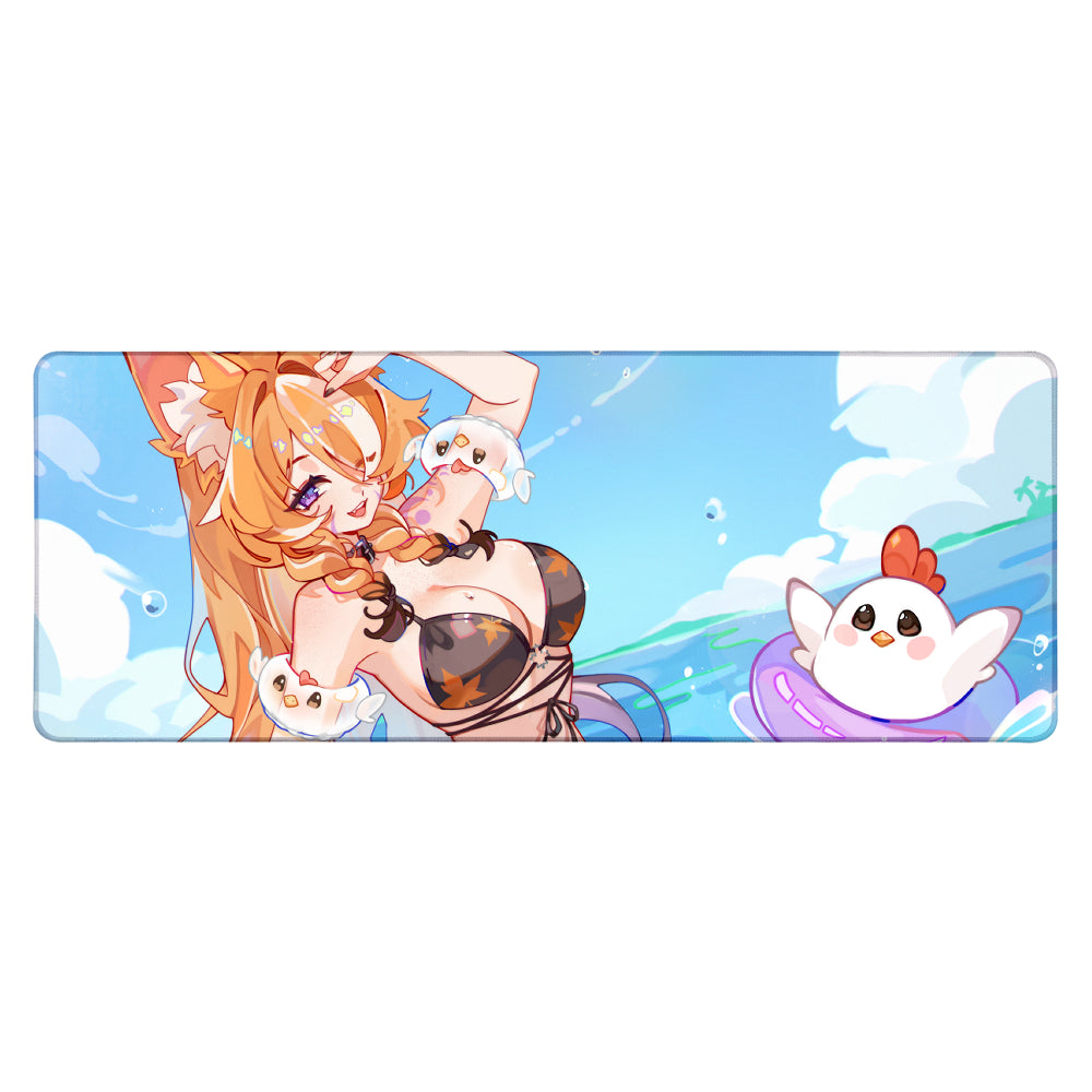 Maple_Chicken 'Summer Splash' XL Deskmat