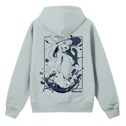 MikaMoonlight Tropical Hoodie(Blue)