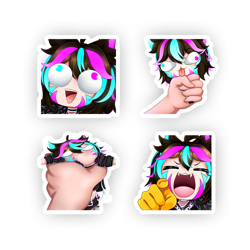 MopMovies Emote Sticker Pack