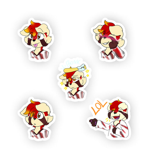 Niilitvrc Emote Sticker Pack