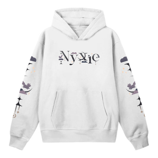Nyxie Logo Hoodie(White)