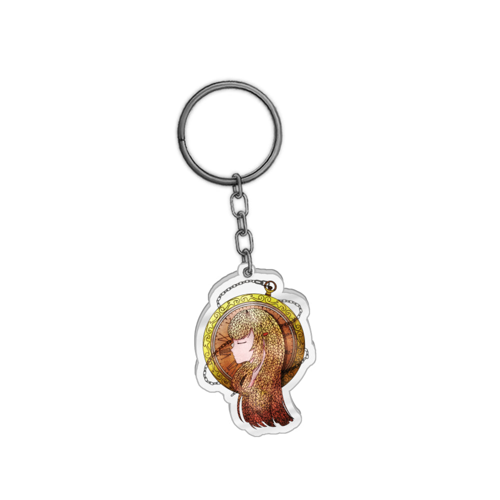 observer andrea "Stained Glass" Keychain