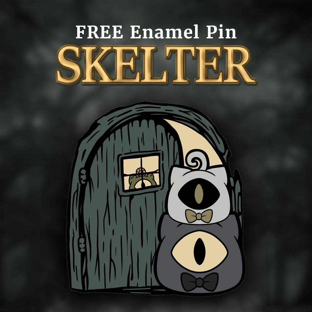 Skelter Haunted House Limited Collector's Edition Enamel Pin