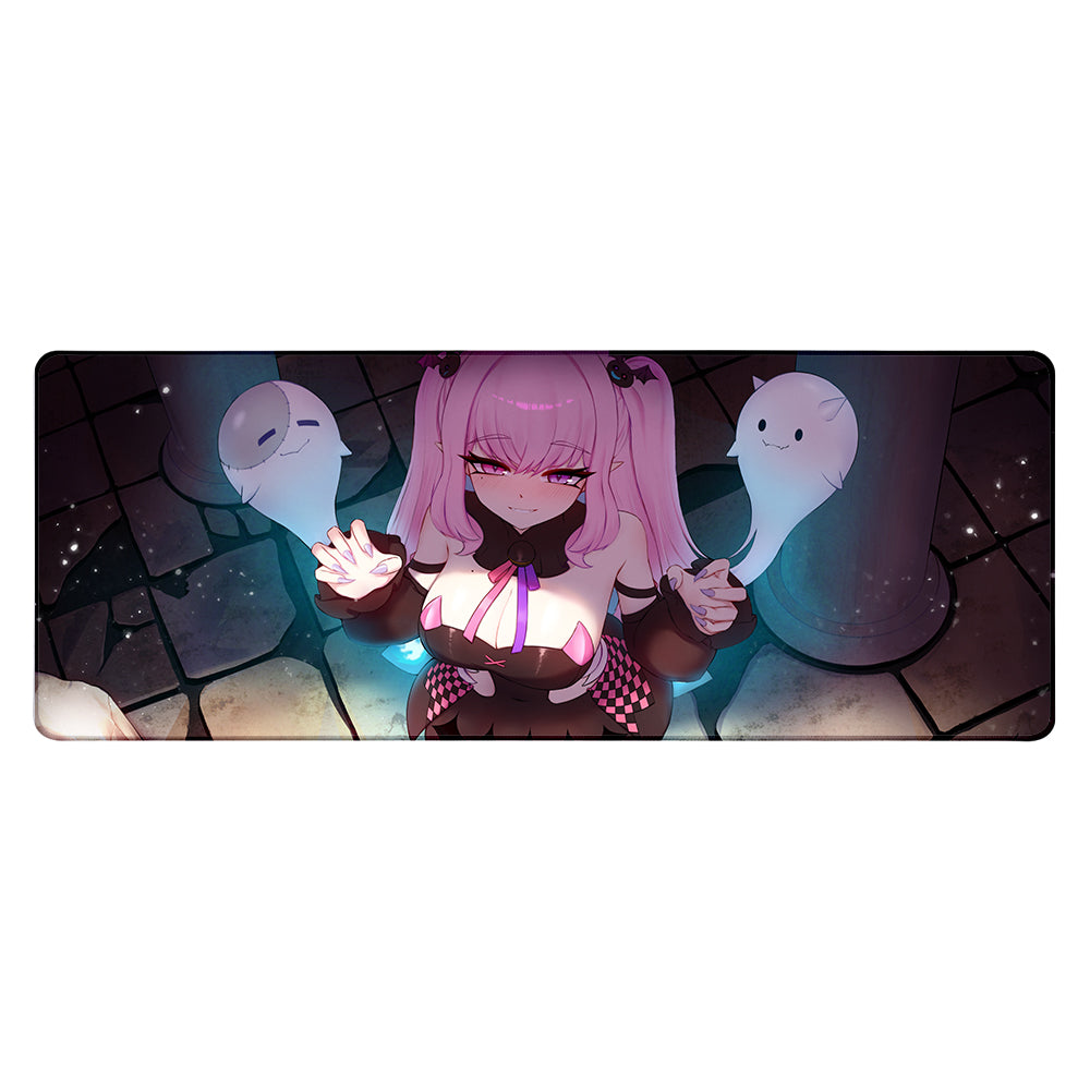 poppybeanvt "Spooky Scary" XL Mousepad