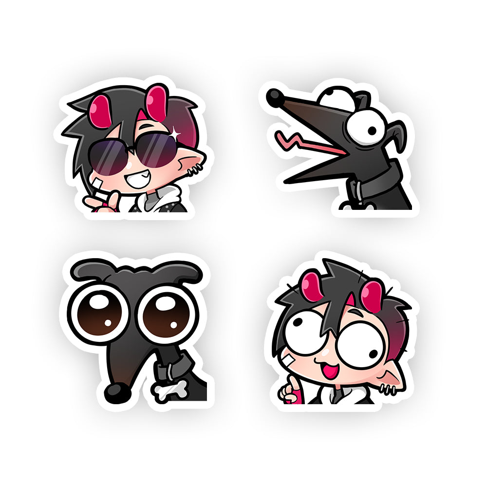 shooshies Emote Sticker Pack