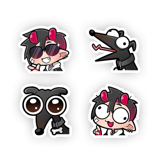 shooshies Emote Sticker Pack
