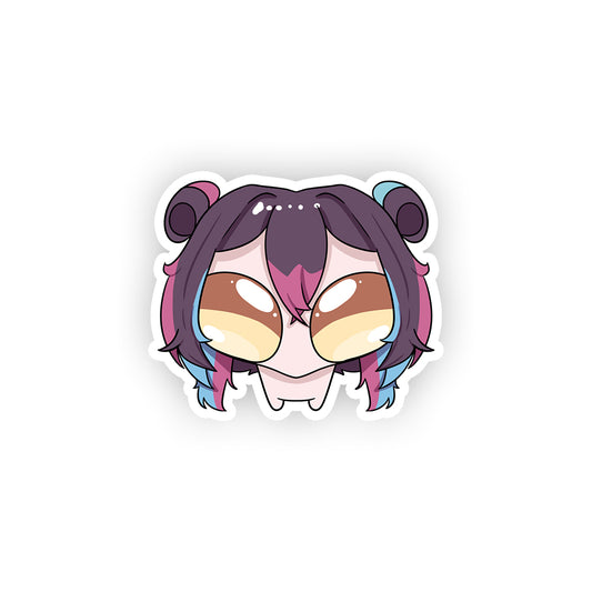 Smitten Seraph eyes Sticker