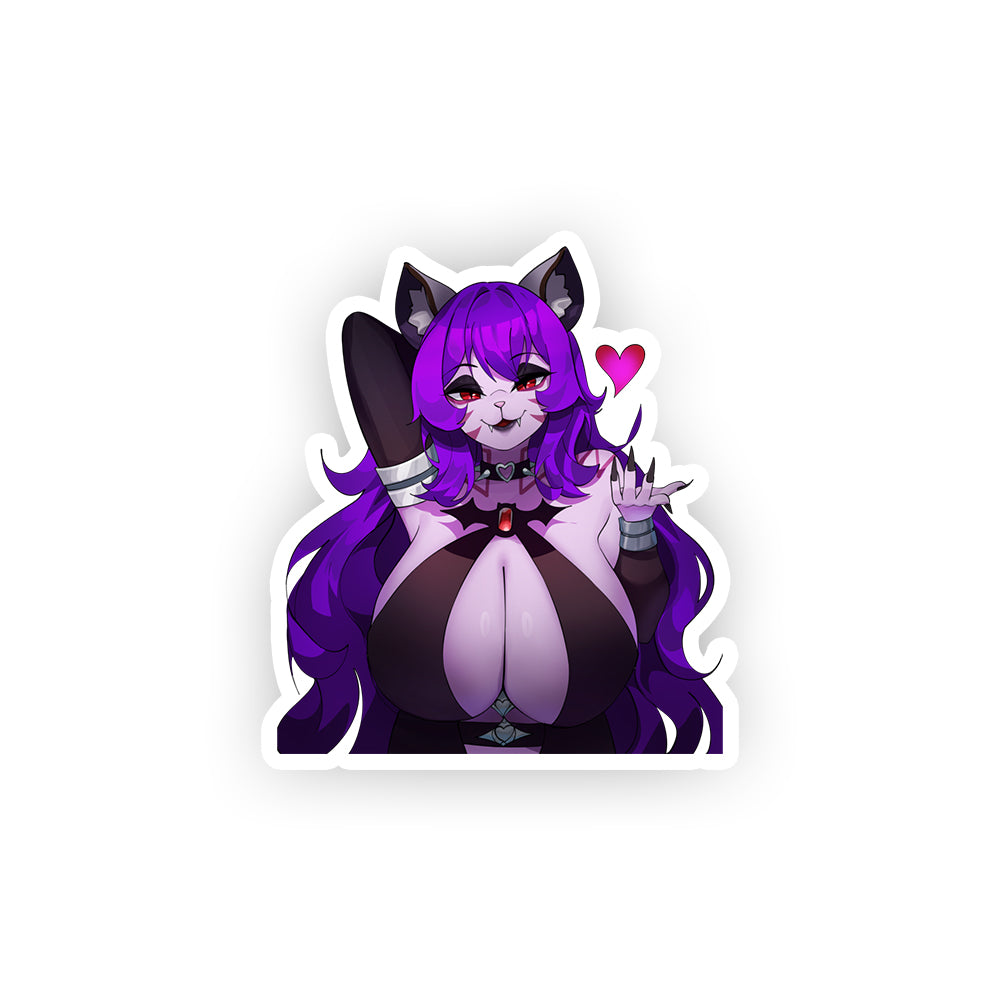Tigra Valentine Seductive Sticker
