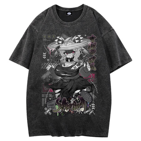 Stinkyypossum Acid Wash T-Shirt