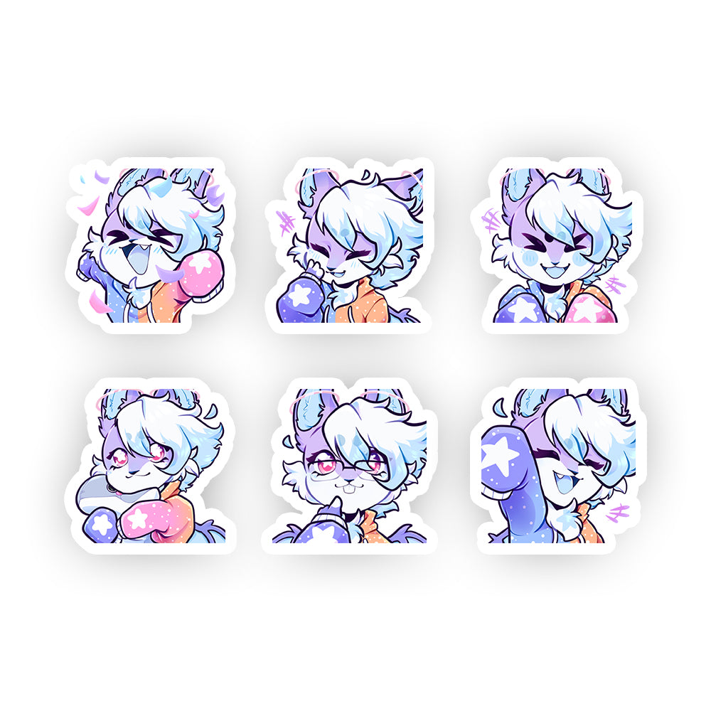 sweetstarcosmic "Moods" Sticker Pack