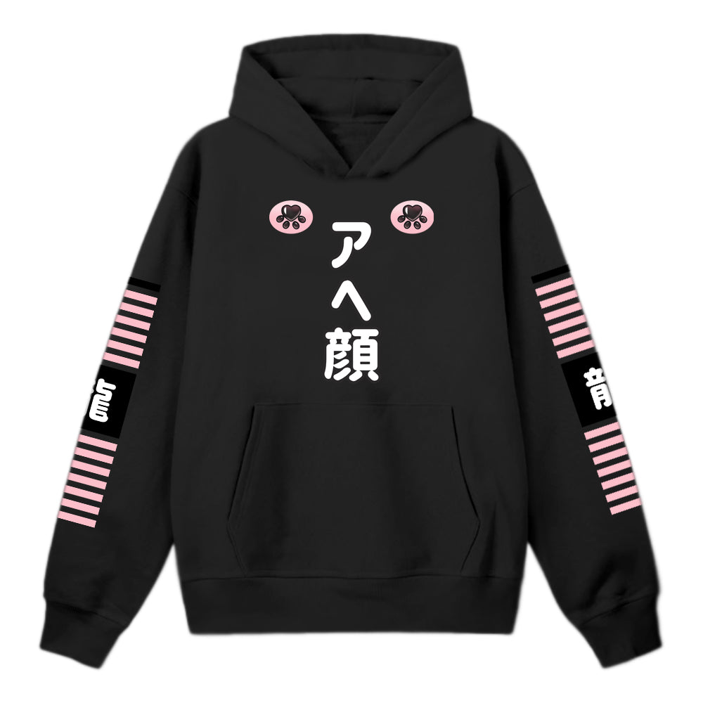 VIVICHANTHEDRAGON Black Ahegao Hoodie