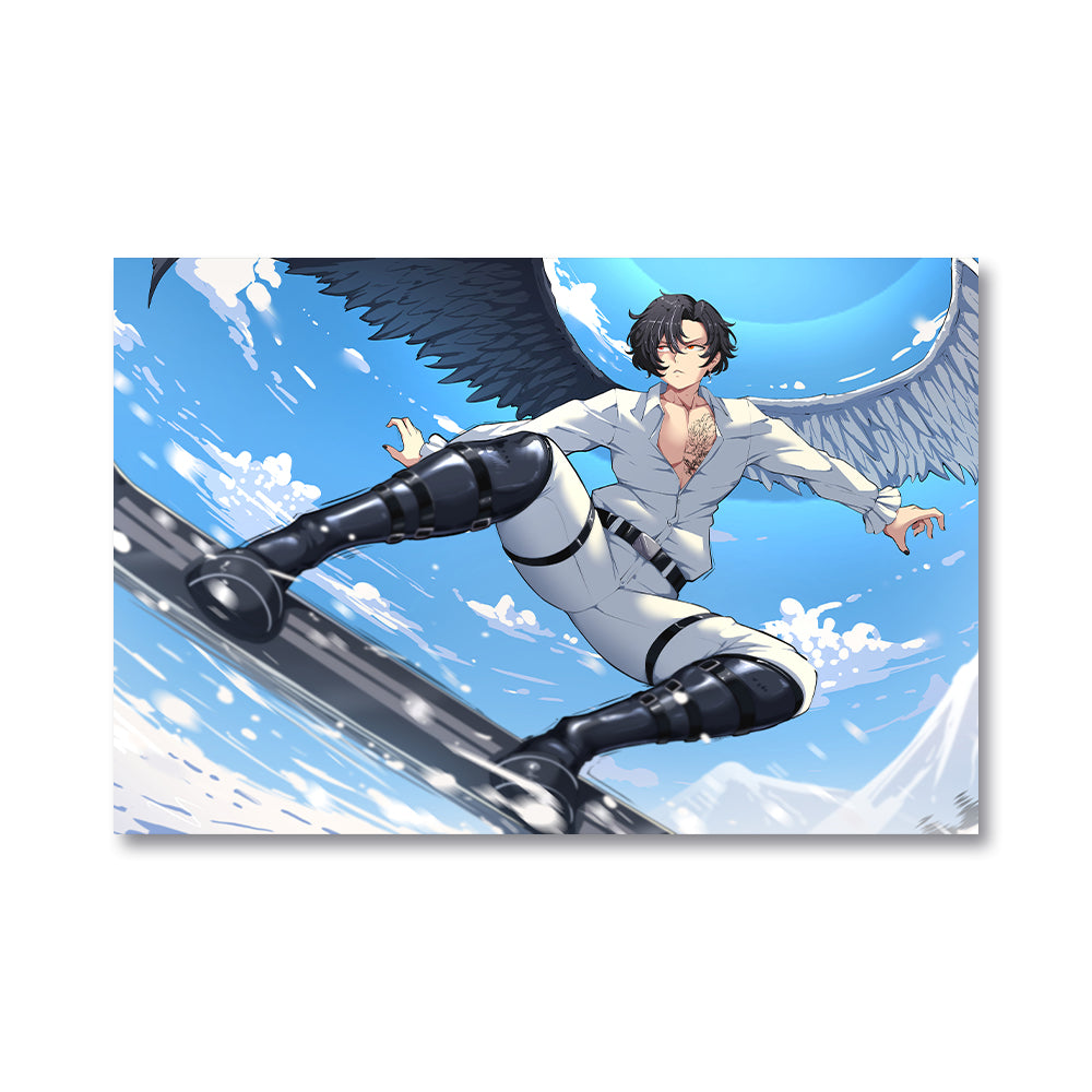 xRekudo 'Snowboarding' Poster