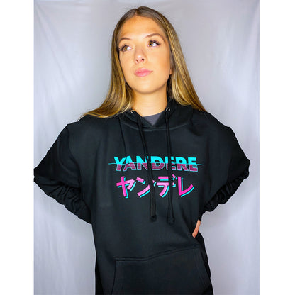 Yandere Vaporwave Text Hoodie